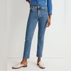 Madewell Mid-Rise Perfect Vintage Ankle Jeans In Knowland Wash